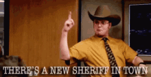 New Sheriff Dwight Schrute GIF - New Sheriff Dwight Schrute GIFs