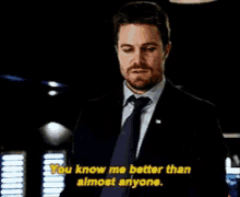 Oliver Queen Better GIF - Oliver Queen Better Know Me GIFs