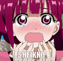 anime blush
