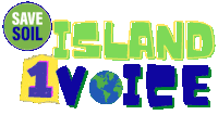 Save Soil One Island One Voice Sticker