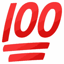 hundred points symbols joypixels one hundred perfect score