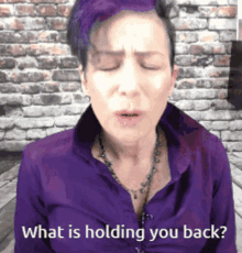 What Is Holding You Back Nika Stewart GIF - What Is Holding You Back Nika Stewart GIFs