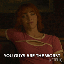 You Guys Are The Worst Nami GIF - You Guys Are The Worst Nami Emily Rudd GIFs