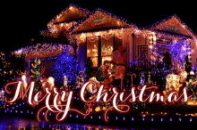 Merry Christmas Xmas Lights GIF