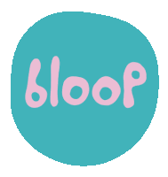 Logo-bloop Sticker - Logo-bloop Stickers