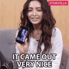It Came Out Very Nice Asha Negi GIF - It Came Out Very Nice Asha Negi Pinkvilla GIFs