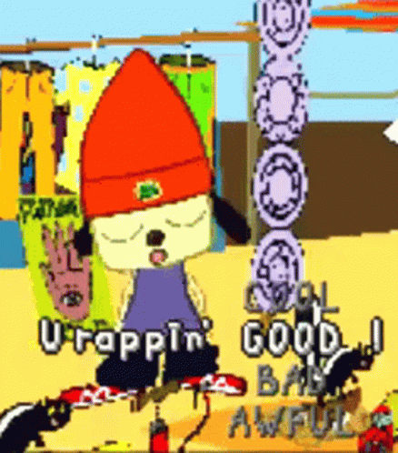 Parappa The Rapper Parappa GIF - Parappa The Rapper Parappa Blinking GIFs