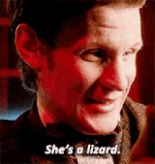 Doctor Who Lizard GIF - Doctor Who Lizard Matt Smith GIFs