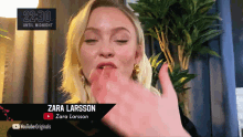 Take Care Zara Larsson GIF - Take Care Zara Larsson Hello2021a New Years Eve Celebration GIFs