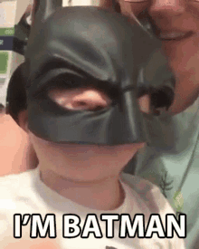 im batman dark knight baby fan mask