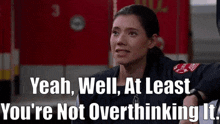 chicago fire violet mikami overthinking yeah well at least youre not overthinking it hanako greensmith