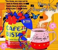 Buen Dia Cafe Bustelo GIF - Buen Dia Cafe Bustelo Rosie Perez GIFs