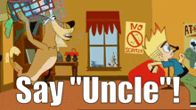 Johnny Test Dukey GIF - Johnny Test Dukey Say Uncle GIFs
