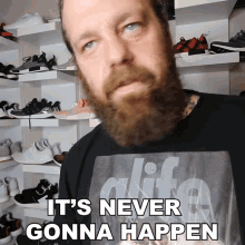 Its Never Gonna Happen Teddy Safarian GIF - Its Never Gonna Happen Teddy Safarian Ohitsteddy GIFs