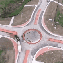 Roundabout Traffic GIF