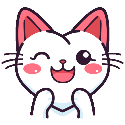 Happy Kitten Sticker - Happy Kitten Laughter Stickers