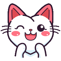 Happy Kitten Sticker - Happy Kitten Laughter Stickers
