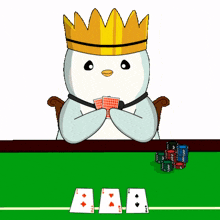 penguin poker