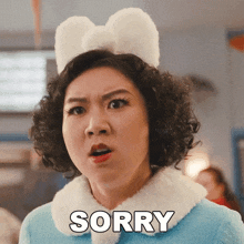 Sorry Nancy GIF - Sorry Nancy Grease Rise Of The Pink Ladies GIFs