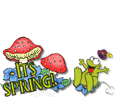 Its Spring Excited Sticker - Its Spring Excited Happy Stickers