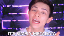 Its Simply Metada Merely Metadata GIF - Its Simply Metada Merely Metadata Nothing Less Nothing More GIFs