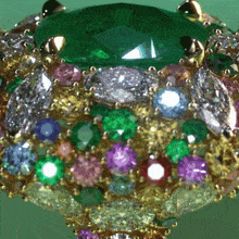 Green Diamond Dior GIF - Green Diamond Dior Emerald Ring GIFs