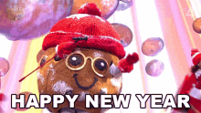 Happy New Year Oliebol GIF - Happy New Year Oliebol The Masked Singer GIFs