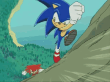 Sonic Knuckles GIF - Sonic Knuckles Running GIFs