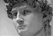 Michelangelo David GIF