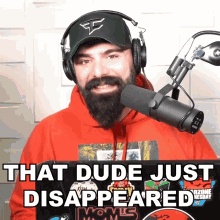 That Dude Just Disappeared Keemstar GIF - That Dude Just Disappeared Keemstar He Is Gone GIFs