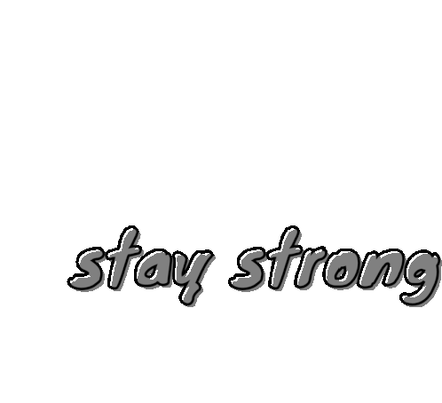 Stay Strong Strong Sticker - Stay Strong Strong Dazzle4rare Stickers