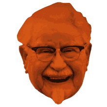 kfc hot funny colonel sanders on fire