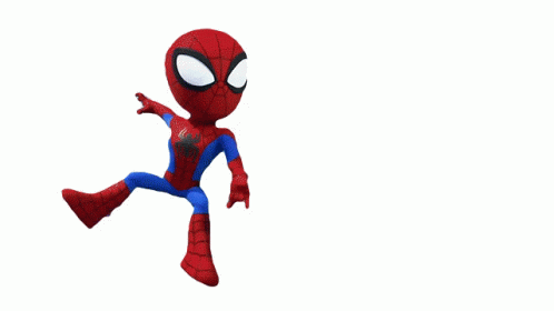 spider man shooting his web