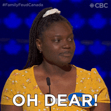 Oh Dear Abigail GIF - Oh Dear Abigail Family Feud Canada GIFs