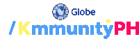 Globe Kmmunity Sticker - Globe Kmmunity Kmmunityph Stickers