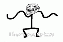 Pizza Troll Face GIF - Pizza Troll Face Trollge Meme GIFs