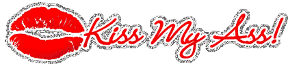 Kiss Kissmyass Sticker - Kiss Kissmyass Ass Stickers