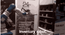 inventory inventory robot restock restocking shelves checking inventory