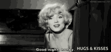 Some Like It Hot Marilyn Monroe GIF - Some Like It Hot Marilyn Monroe Good Night GIFs