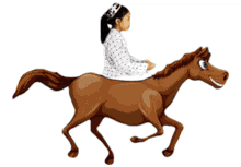 menunggang kuda keira keira charma kuda berkuda