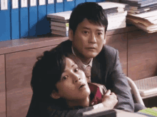 karasawa toshiaki matsuzaka tori hug hugging look stupefied