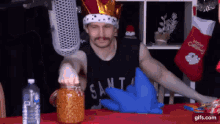 Beans Middle Finger GIF - Beans Middle Finger Split The Party GIFs