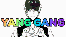 Yang Gang Cap GIF - Yang Gang Cap Anime GIFs