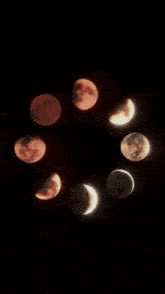 Moon Phases GIF