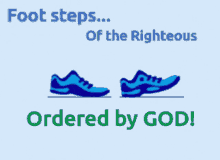 Footsteps Ordered By God GIF - Footsteps Ordered By God GIFs