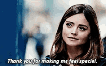 Thank You For Making Me Feel Special. GIF - Doctor Who Thankyou Thankyouformakingmefeelspecial GIFs