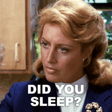 Did You Sleep Marge Thompson GIF - Did You Sleep Marge Thompson Ronee Blakley GIFs