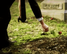 Grave GIF - Funeral Flowers Grave GIFs