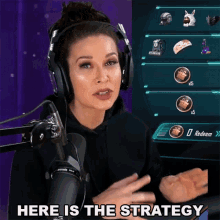 Here Is The Strategy Bella Fox GIF - Here Is The Strategy Bella Fox Bellafox Gaming GIFs