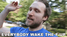 Everybody Wake The F Up Jesse Ridgeway GIF - Everybody Wake The F Up Jesse Ridgeway Mcjugger Nuggets GIFs